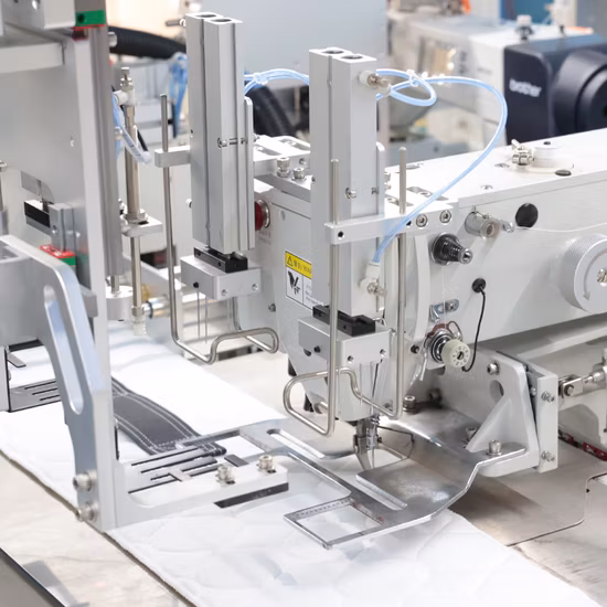 Mattress Sewing Machine Automatic Mattress Border Side Stitching Production Line