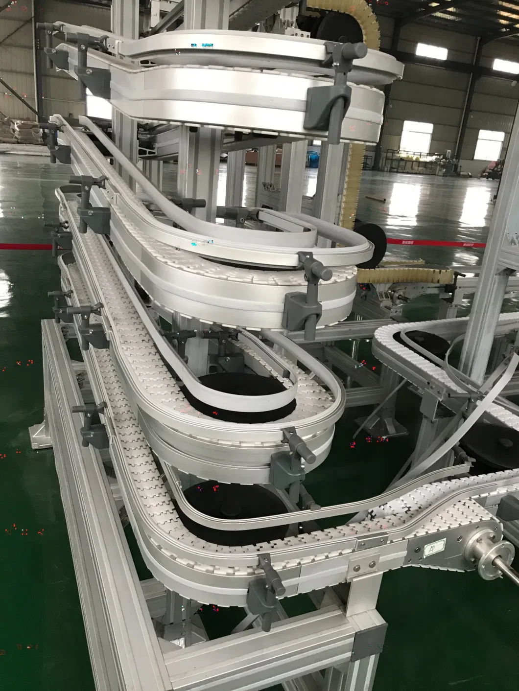 Hairise Automatic Flexible Chain Spiral Conveyor System Wtih ISO& CE &FDA Certificate