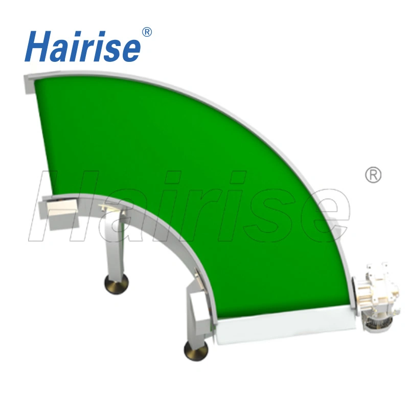 Hairise PVC Belt Conveyor System with Turning