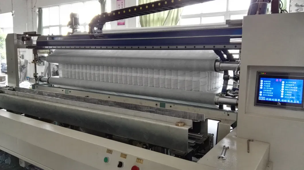 Automatic Mattress Production Machine Hotmelt Adhesive Glue Pocket Spring Assembly/Assembling Line