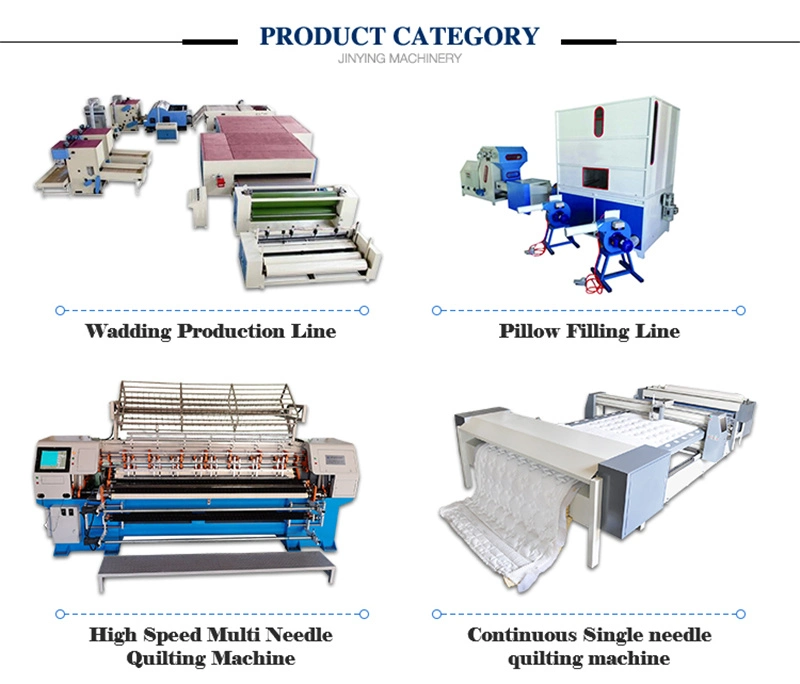 High Quality Mattress Thermal Bonded Wadding Production Line