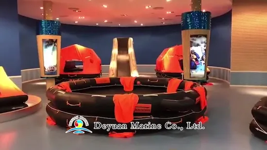 Sistemas de evacuação marítima Lsa com tipo vertical de rampa única